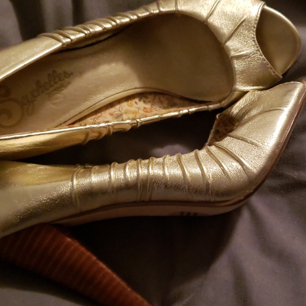 Women's open toe heels